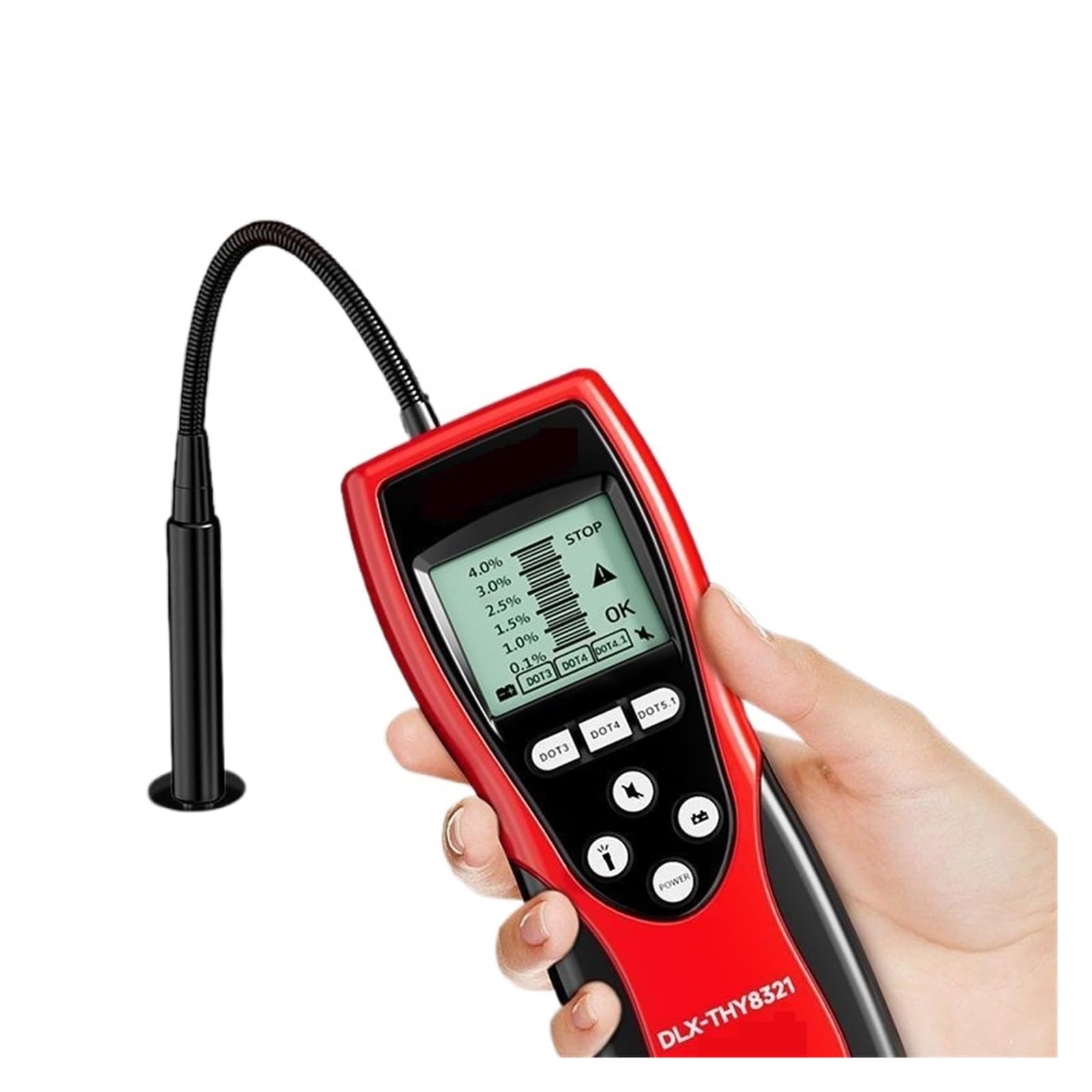 Tester per liquido freni, Kit Di Test For Olio Motore Tester For La Qualità Di Benzina E Olio Motore Strumento Di Analisi Diagnostica Ad Alta Precisione