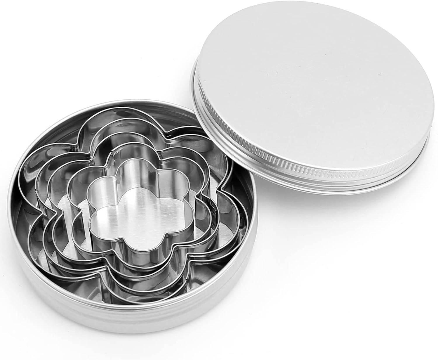 Metal Cookie Cutters Set, Cookie Cutter Stainless Steel, Large Molds Cutter, Fruit