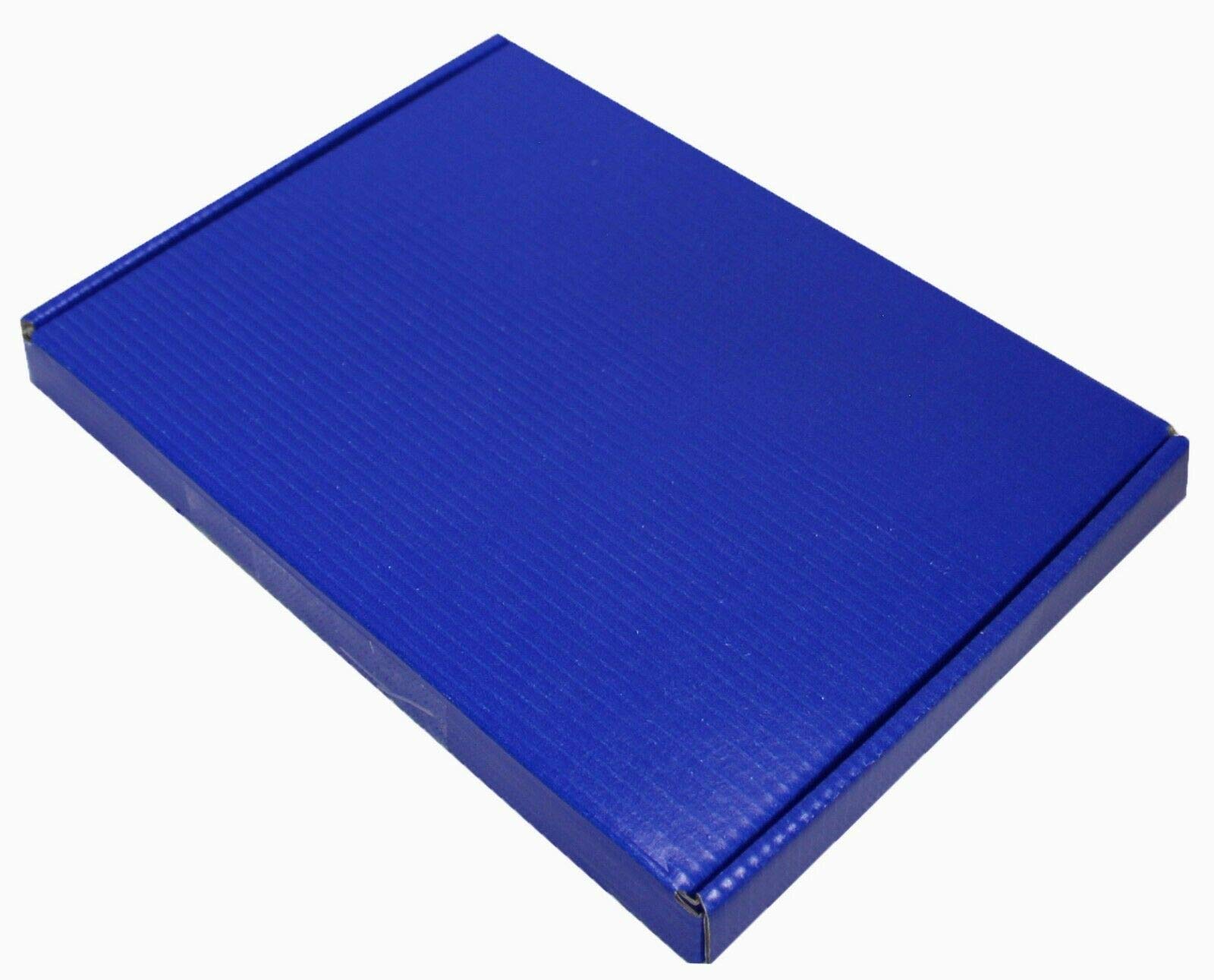 DARK/SAPPHIRE BLUE MINI A6 A5 A4 LARGE LETTER SHIPPING SATIN BOXES (MINI (10cm x 10cm x 2cm), 250)