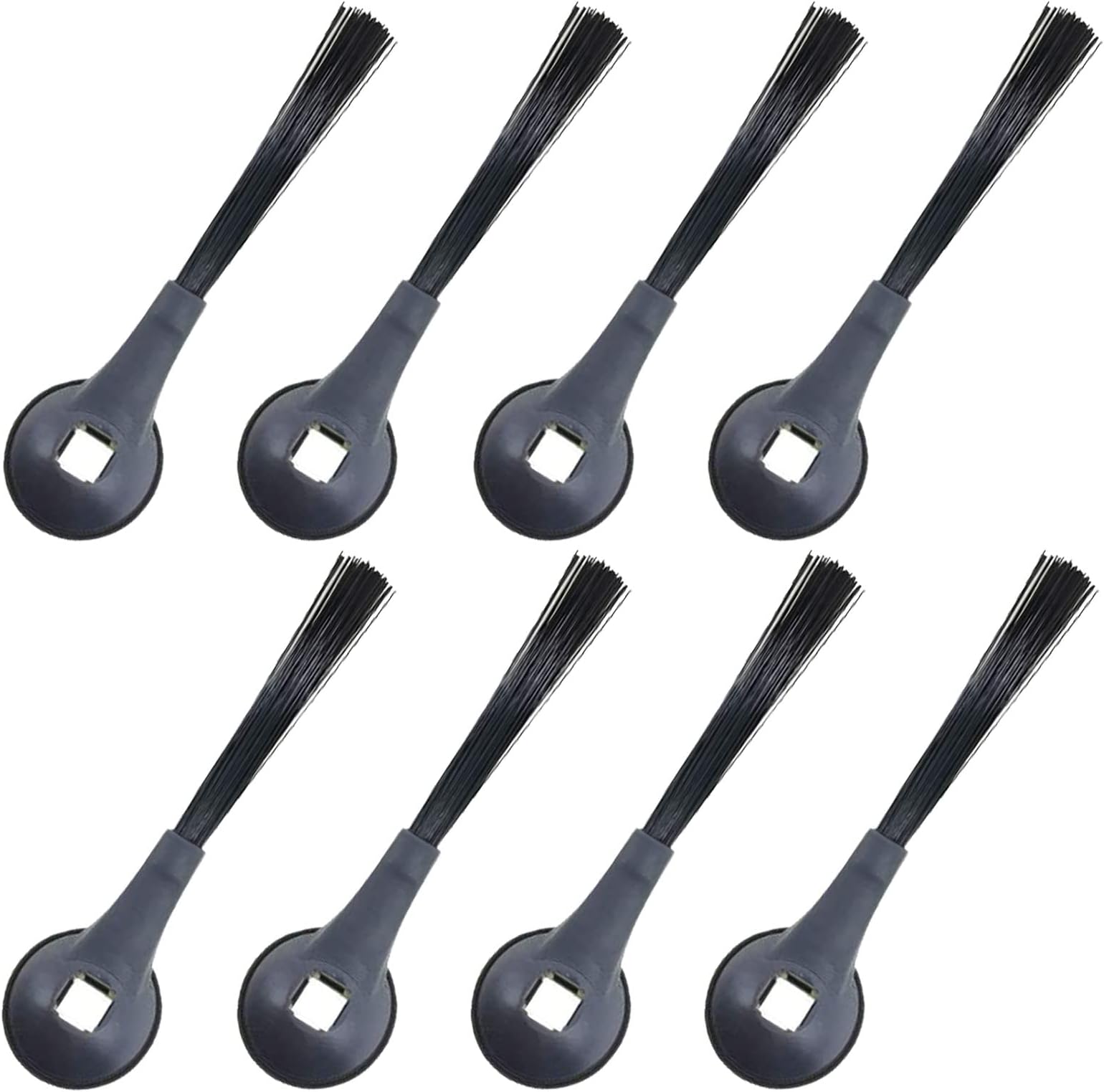 8 Pack IQ Side Brushes Replacement Parts for Shark IQ Robot R101AE (RV1001AE) RV1100 RV1101 RV2011DRUS AV911S EZ AV993 AV1002AE RV100AE RV1000 Series, Shark AI AV2501S AV2501AE RV2502AE Vacuums