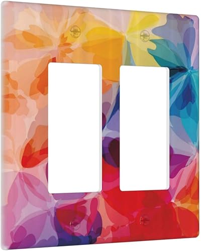 Miniatura 55 de París Torre Eiffel Arco de Triunfo Paisaje de la Ciudad Europea Rosa 1 Gang Interruptor de Luz Cubierta de Interruptor de Toma Dúplex Placa de pared