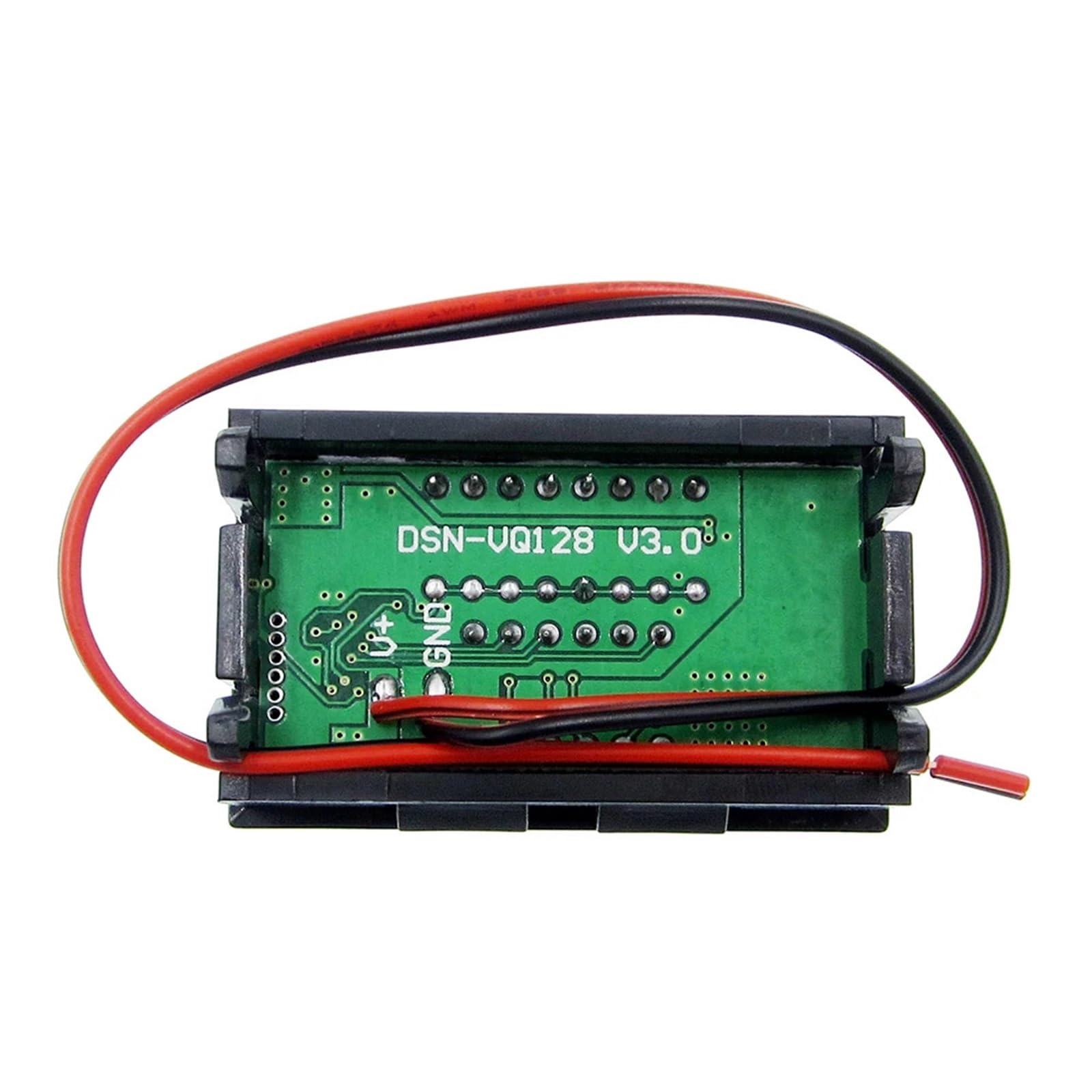 Indicateur de capacité de batterie plomb 12V testeur de charge voltmètre LED rouge