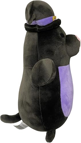 Miniatura 2 de Squishmallows Juguete oficial de KellyToy de 10 pulgadas Hug Mees para Halloween 2023 (otoño del gato negro)
