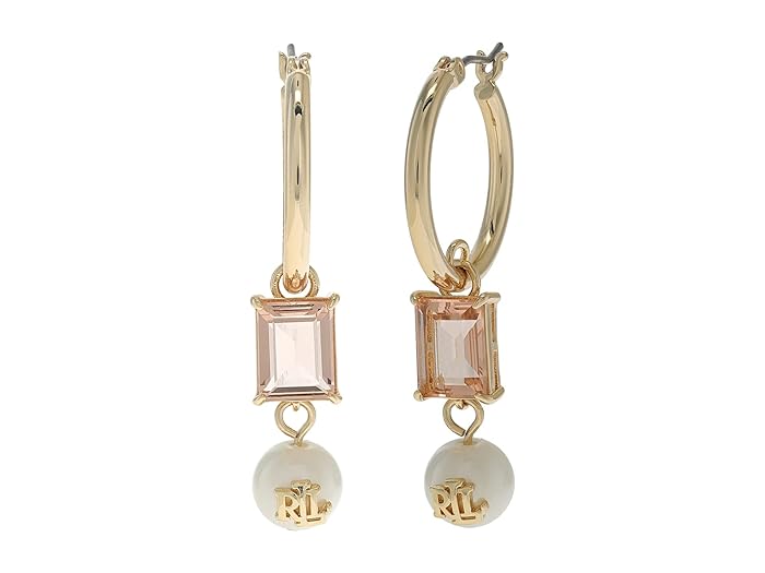 LAUREN Ralph Lauren Hoop Drop Earrings