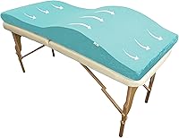 Vista 9 de Cubrecama de pestañas – Almohadilla ergonómica de espuma viscoelástica con funda de felpa, cojín de mesa de spa para técnico de pestañas, colchón
