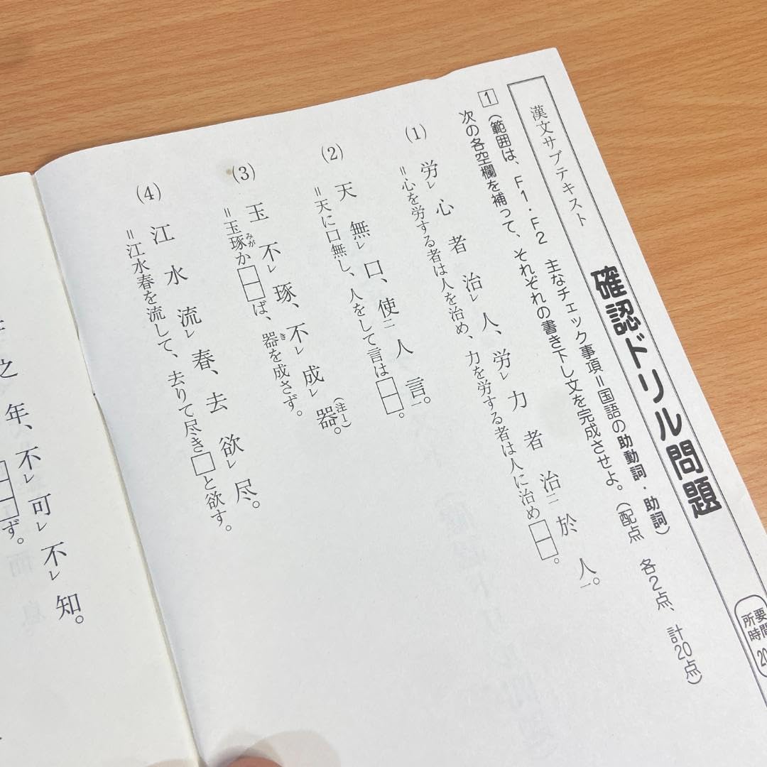 Amazon.co.jp: 駿台予備校テキスト 漢文サブテキスト 2016 駿台文庫