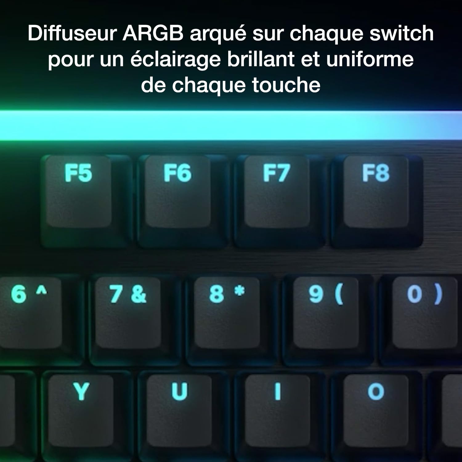be quiet! clavier Light Mount Silent Linear FR ISO, switches mécaniques, 3 couches de mousse, extra-silencieuses, commutateurs pré-lubrifiés, touches PBT double couche, molette média 3D diffuseur ARGB