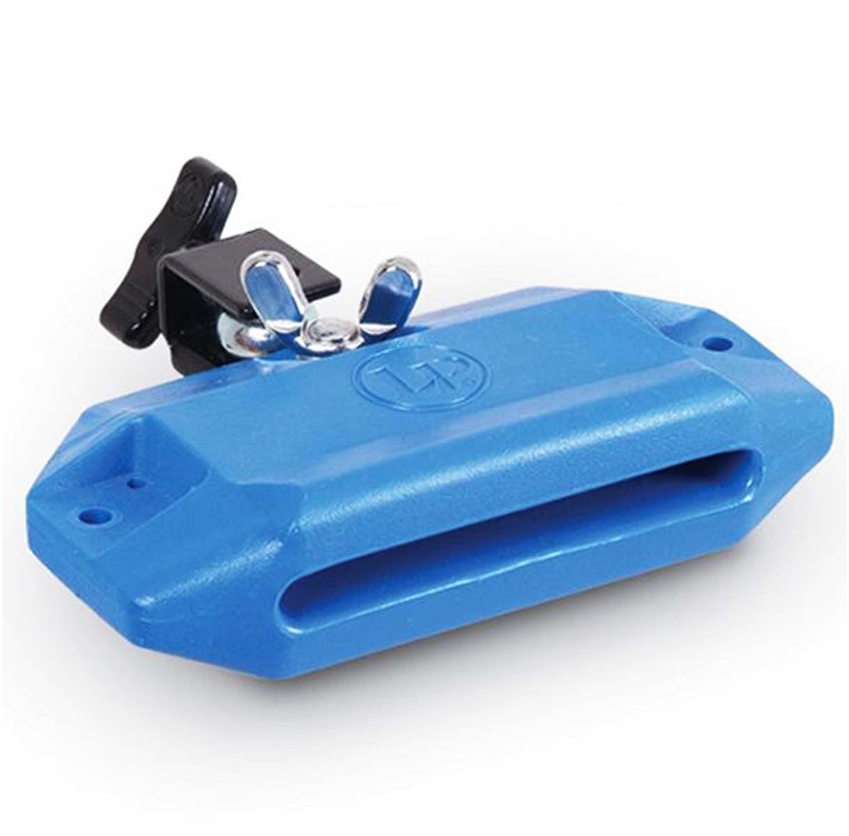LP Latin Percussion LP 1205 Jam Block High Pitch Blue + keepdrum Drumsticks 1 Paar