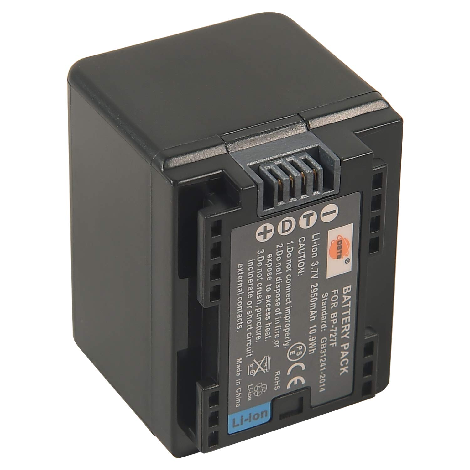 DSTE 2-Pieza Repuesto Batería y DC131E Viaje Cargador kit para Canon BP-727 BP-727F VIXIA HF M50 M52 M56 M60 M500 M506 R30 R32 R36 R40 R42 R50 R52 R56 R300 R306 R308 R400 R500 R506