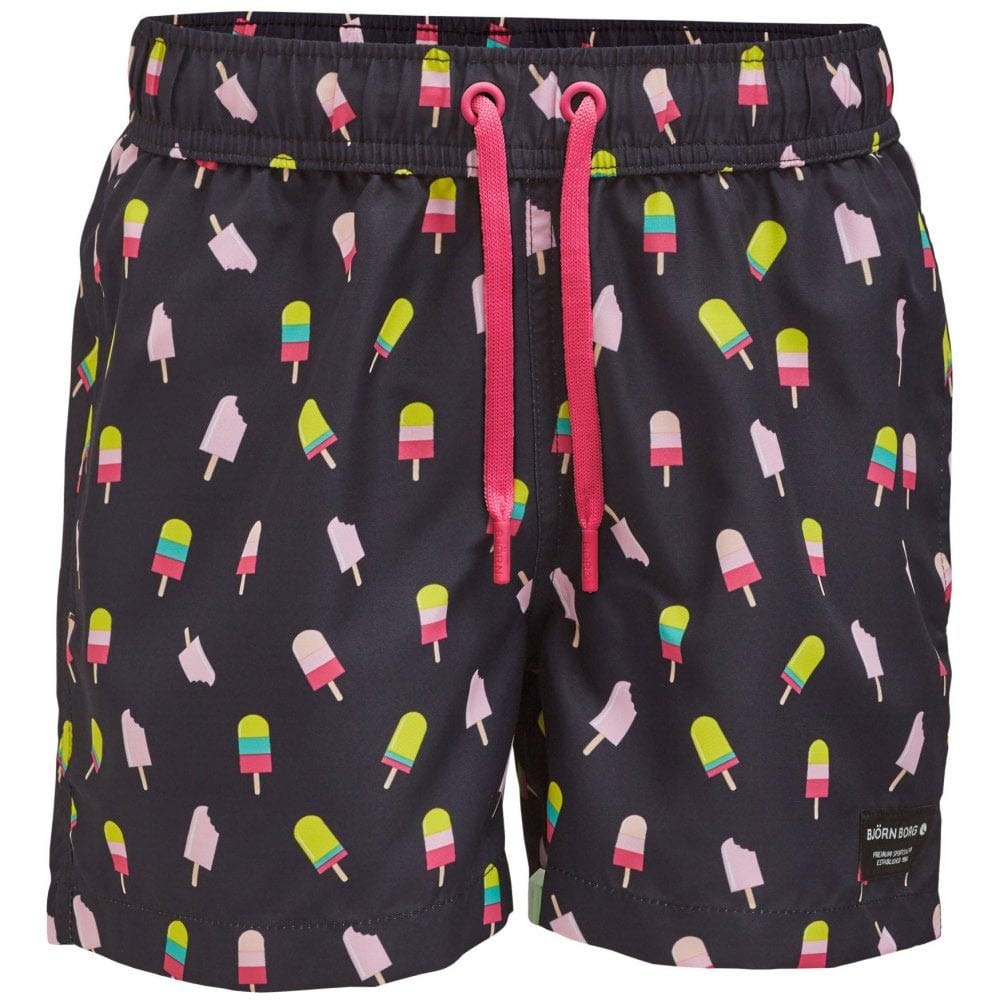 Björn BorgBjorn Borg Ice Cream Boys Swim Shorts, Black