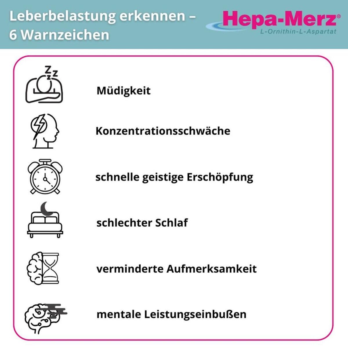 Hepa-Merz® Granulat 3000 bei chronischen Lebererkrankungen wie (alkoholischer) Leberzirrhose, Fettleber oder hepatischer Enzephalopathie