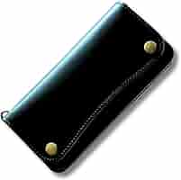 Amazon | [ASIAN ZACCA] トラッカーウォレット ロング 茶芯ブラック