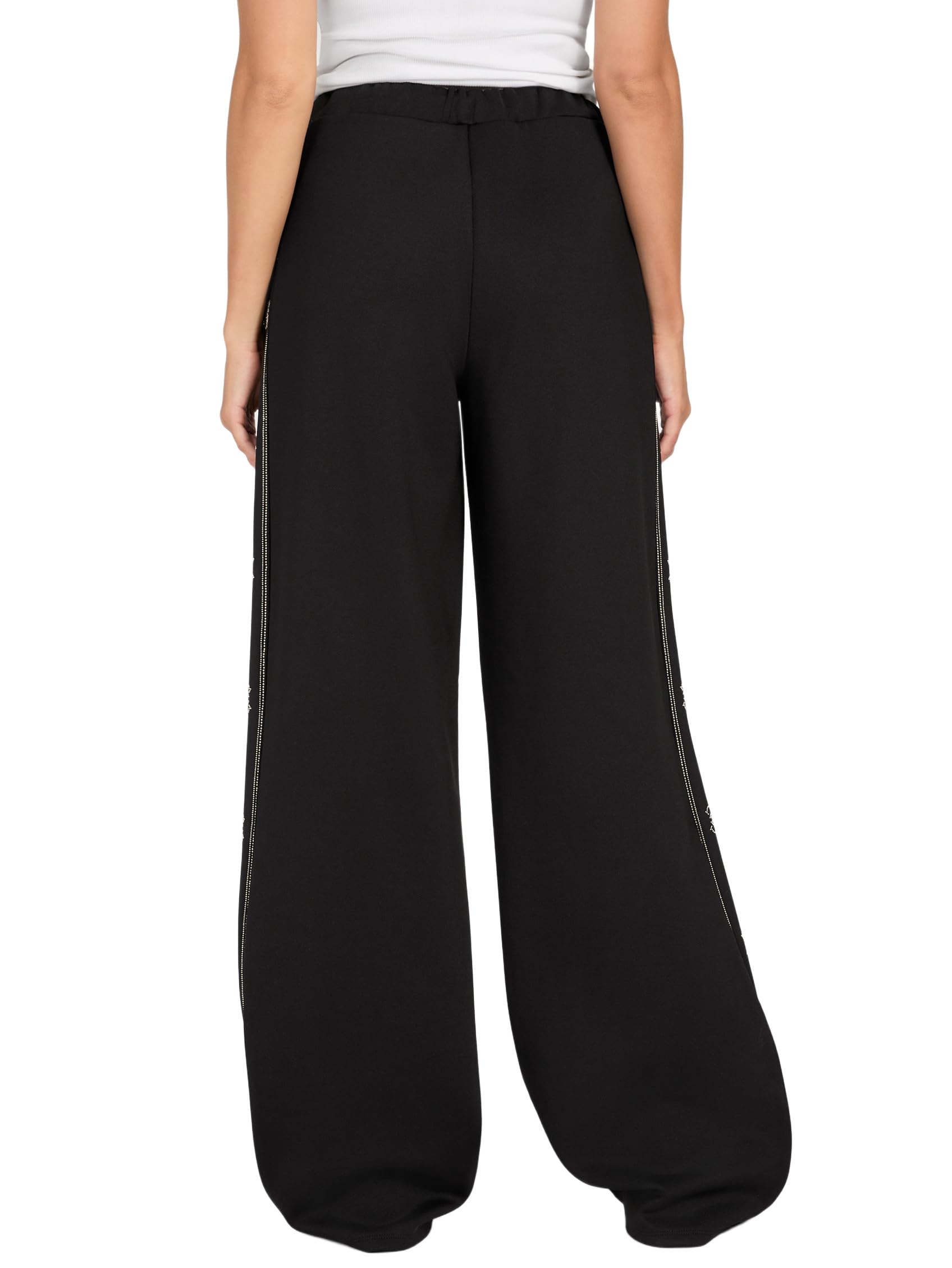 Guess Octavia Wide Leg Pants-v5bb12kcx22 - Octavia - Pantalones de Pierna Ancha Mujer