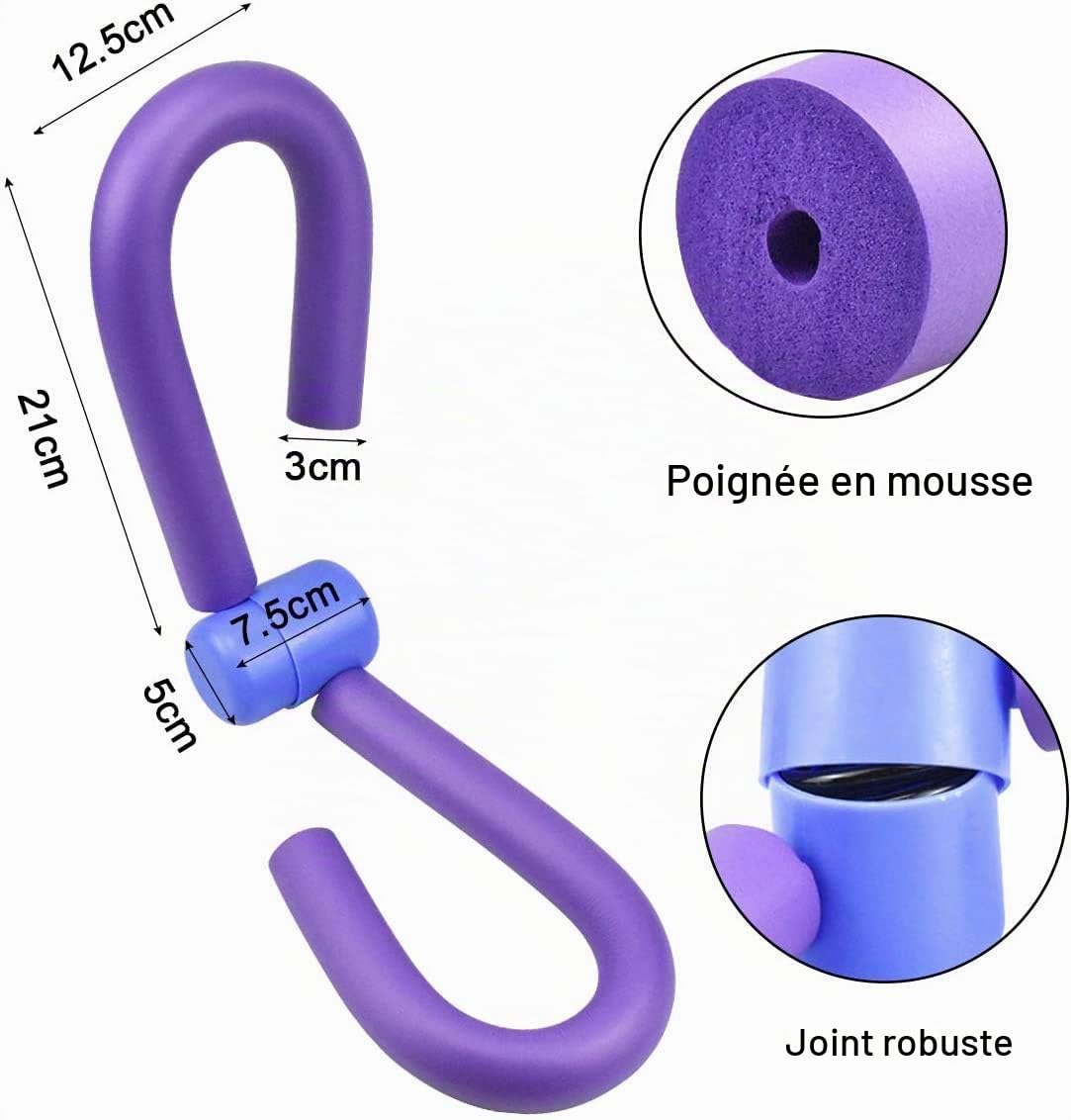 Cuisse Toner, Poitrine Toner Musculation, Exercice de Jambe d'entraînement de Bras à la Maison de Sport Équipement