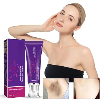 Skin Whitening Cream for Underarm, Skin Lightening Cream for Intimate Area, Bikini Area, Inner Thighs, Knees, Elbows, Bleaching Creams
