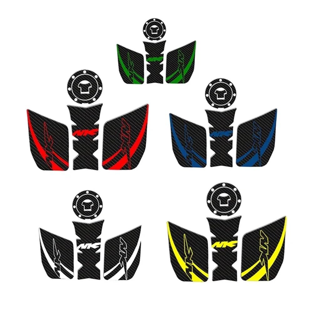 Autocollant de protection réservoir antidérapante moto latérale genouillère