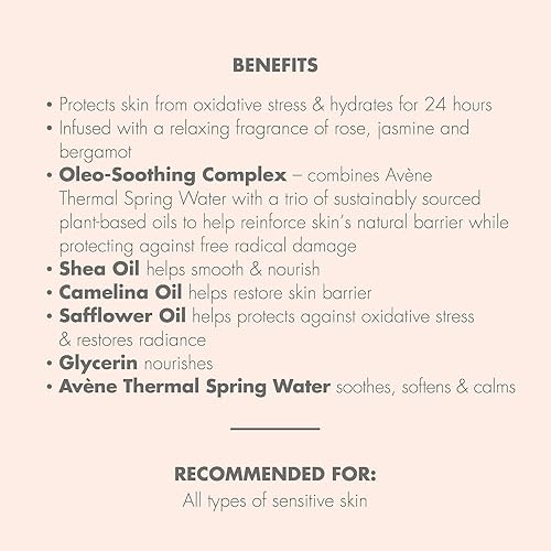 Miniatura 5 de Eau Thermale Avène Bálsamo hidratante fundido, manteca corporal de aceite de karité, no grasa, antiadherente, de absorción rápida, 8.4 onzas.