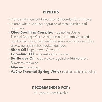 Avene Moisturizing Melt-In Body Balm, Dry Skin Body Butter, 8 Fl Oz