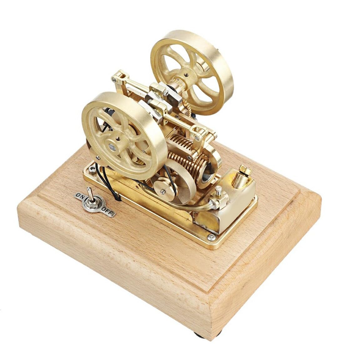 Model silnika spalinowego, silnik czterosuwowy 1,9 cc, zestaw do montażu mini Atkinson, różnicowy silnik przeciwtłokowy, silnik benzynowy, zestaw do budowy silnika, fizyka, zabawka eksperymentalna dla