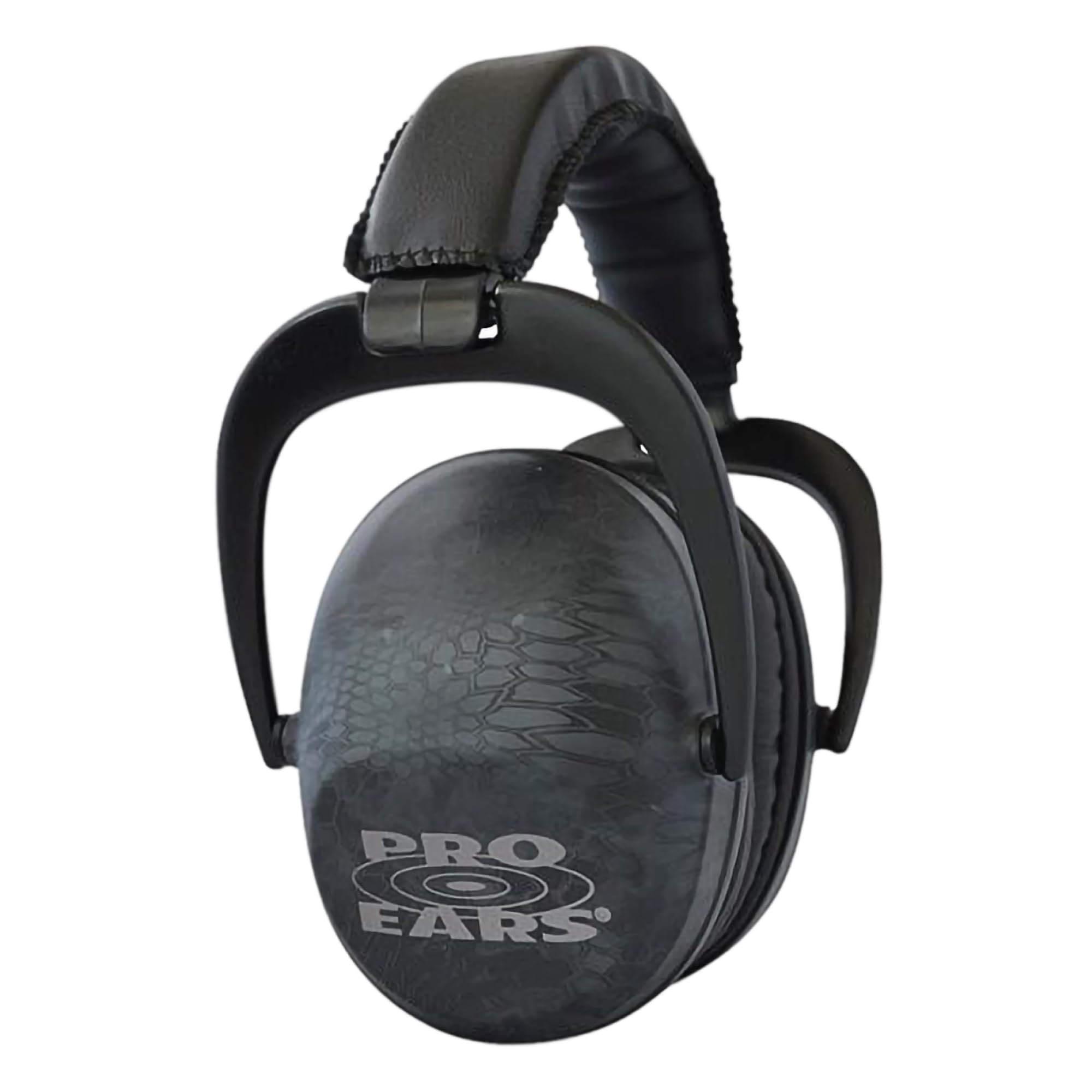 Pro Ears Ultra Sleek Passive Hearing Protection Ear Muffs, Superior Comfort for Long Gun Use, Indoor and Outdoor Range, NRR 26, Made in USA,