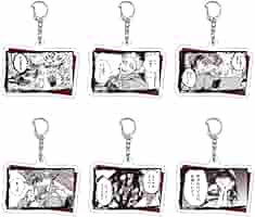 ガチアクタ　アクリルキーホルダー (公式イラスト)　全6種セット ガチアクタ アクリルキーホルダー (公式イラスト) 全6種セット