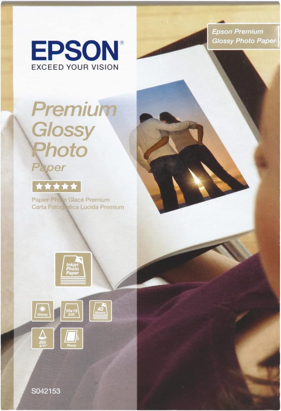 Epson Premium Glossy Photo Paper - Papier Photo Brillant 10 X 15 cm ...