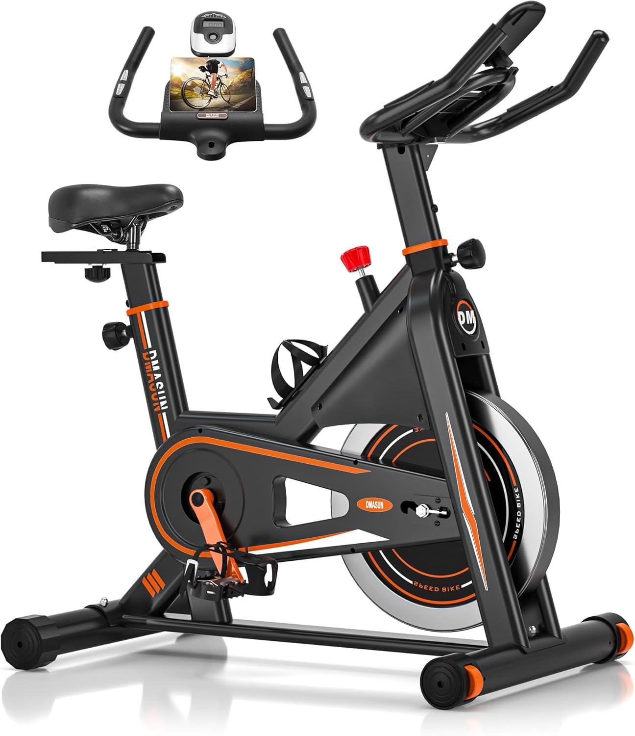 Amazon.co.jp: DMASUN Exercise Bike, Home Use, Silent Spin Bike 