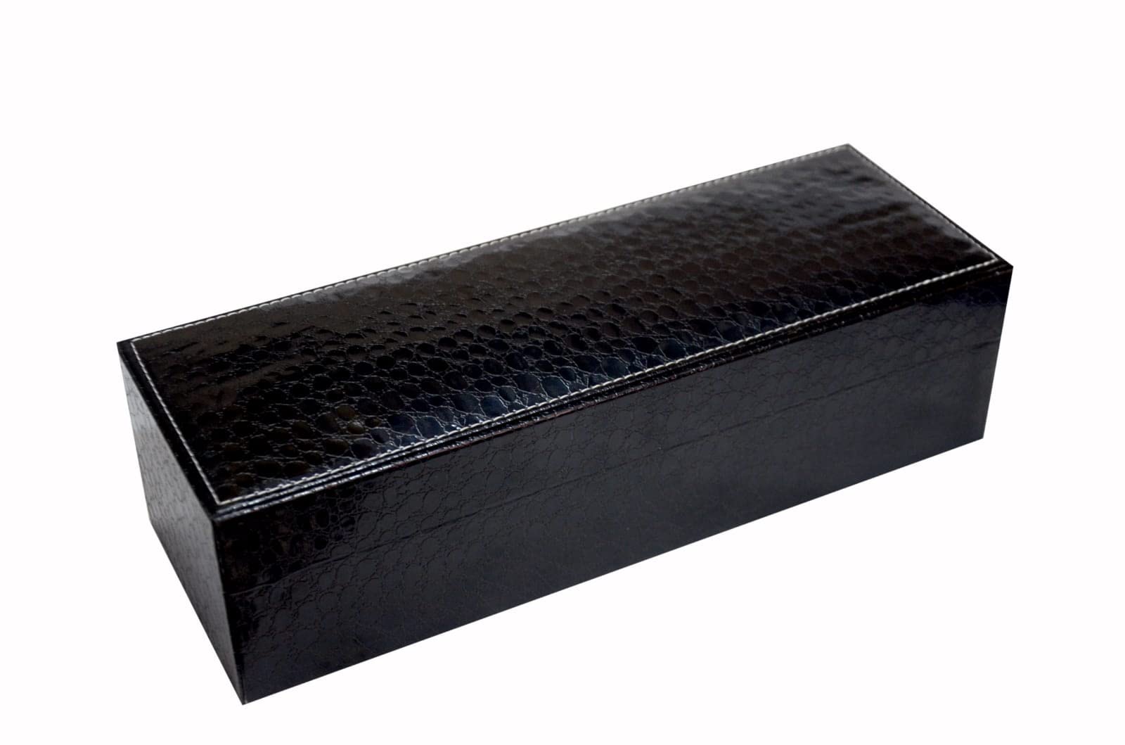 VR ATULIT BY CHOOSY Watch Organizer 6 Slot Solid Wood Watches Display Storage Box Faux Leather For Men Women Black_12X4X8 (B0B9WZG2D8) Amazon Price History, Amazon Price Tracker