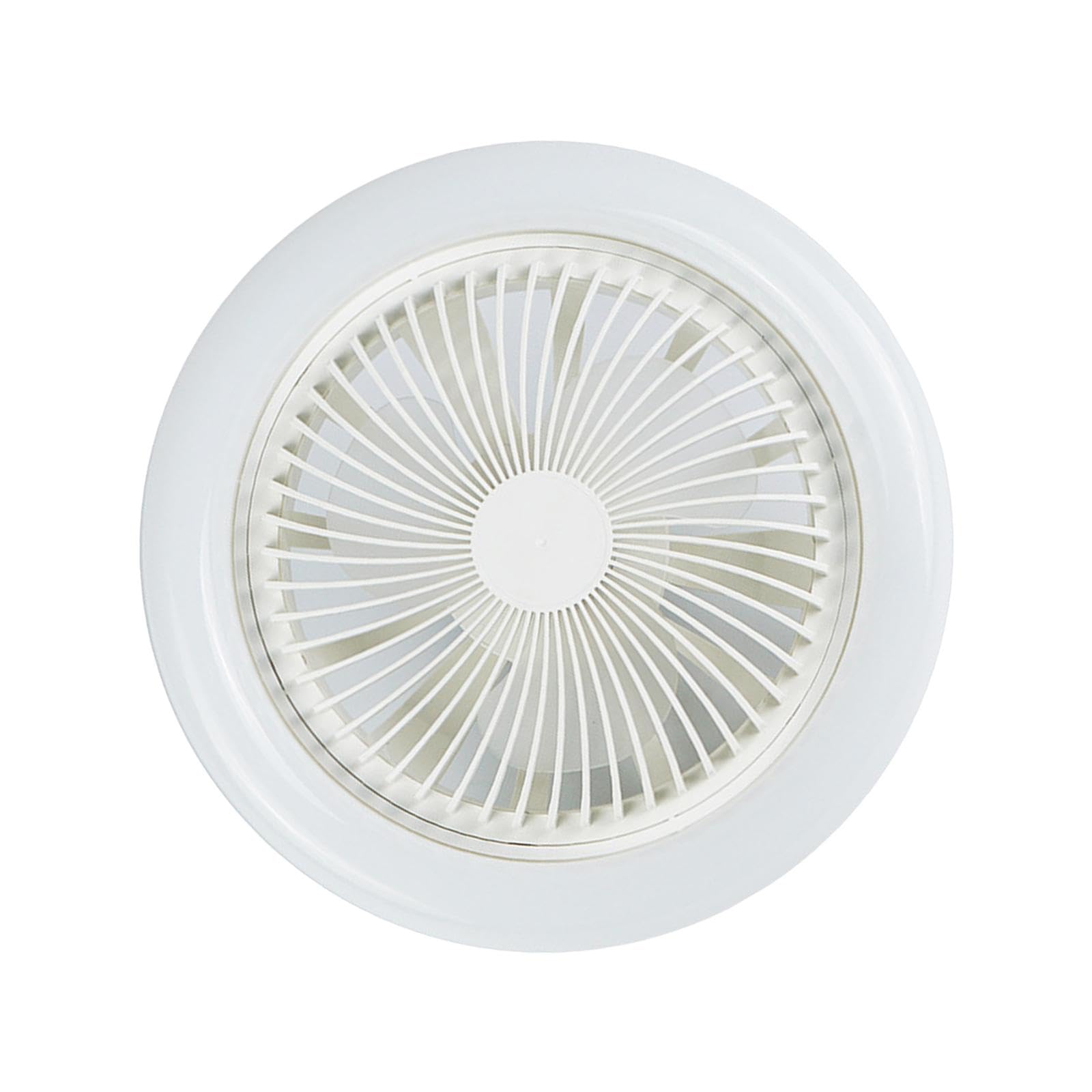 Ceiling Fan with Light Low Profile Ceiling Fans Office Ceiling Fan with Lamp White 30W-image-48