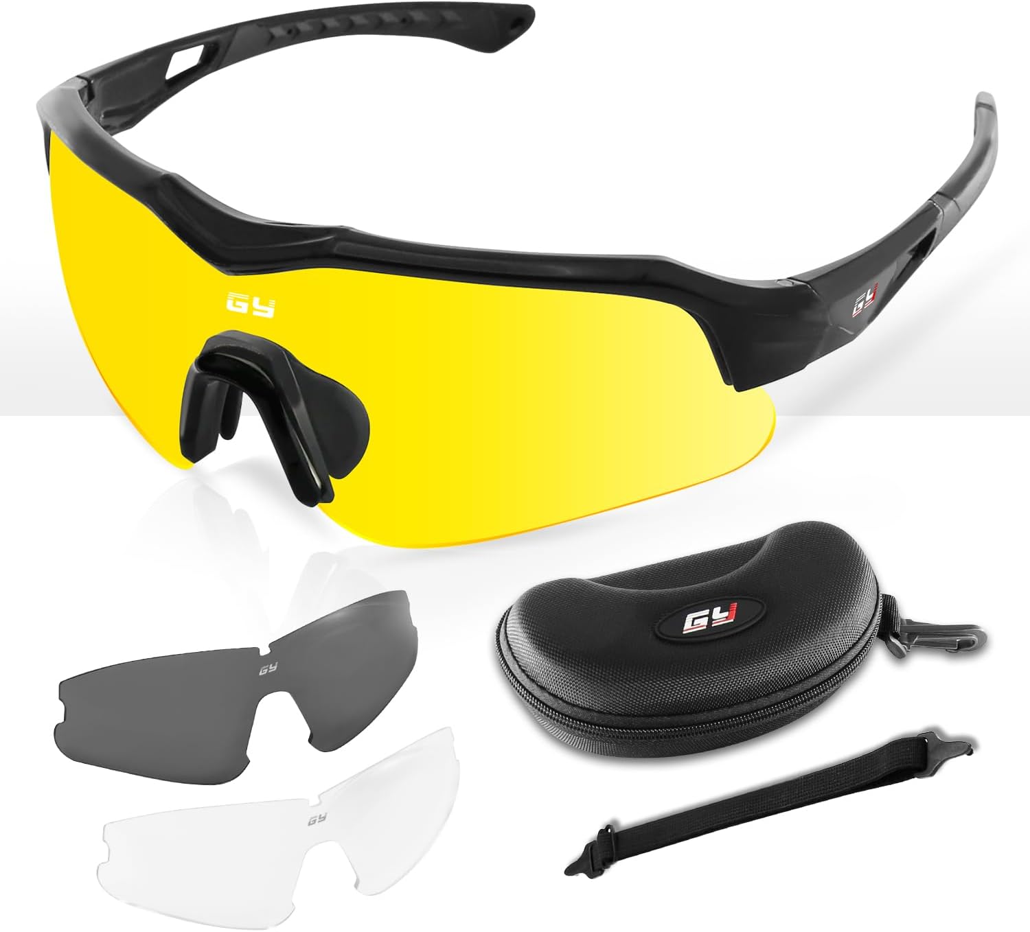 GY Safety Glasse for Men and Women Anti Fog Safety Goggles Sports Work Glasses with ANSI Z87 & UV400 Protective Eyewear
