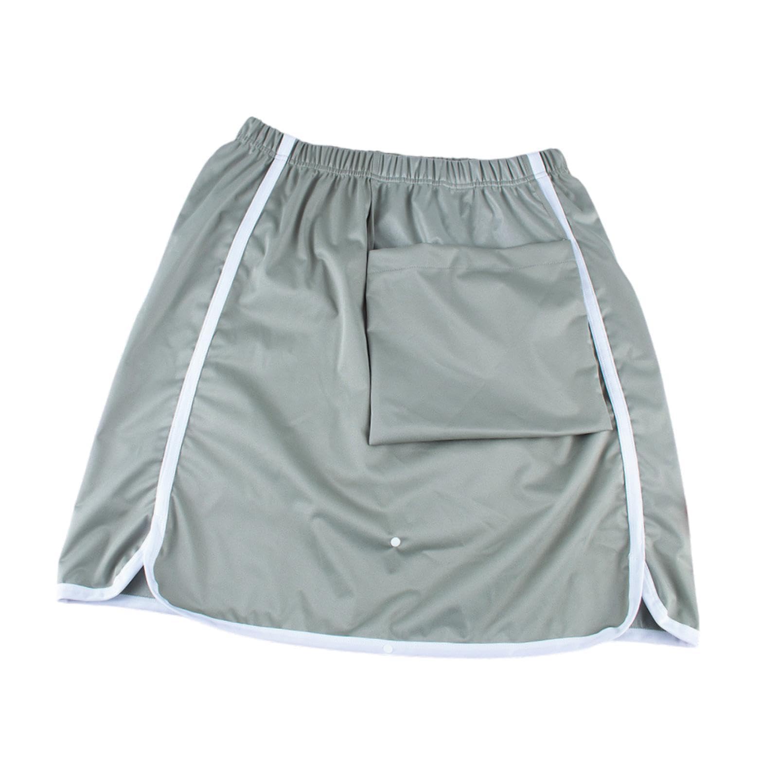 bnf® Incontinence Bed Pad With Pocket Adult Diaper Skirt For Bedwetting Gray Green 3Xl | Medical, Mobility & Disability | Daily Living Aids | Incontinence Aids