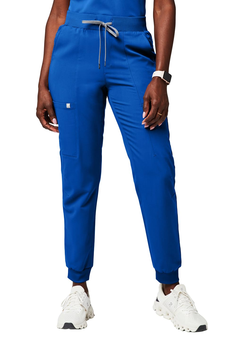 Women's Active Scrub Jogger - MotionTech, Pocket-Packed, Lightweight, Wrinkle-Resist, Semi-Slim Fit, Royal Blue, 3X-image-34