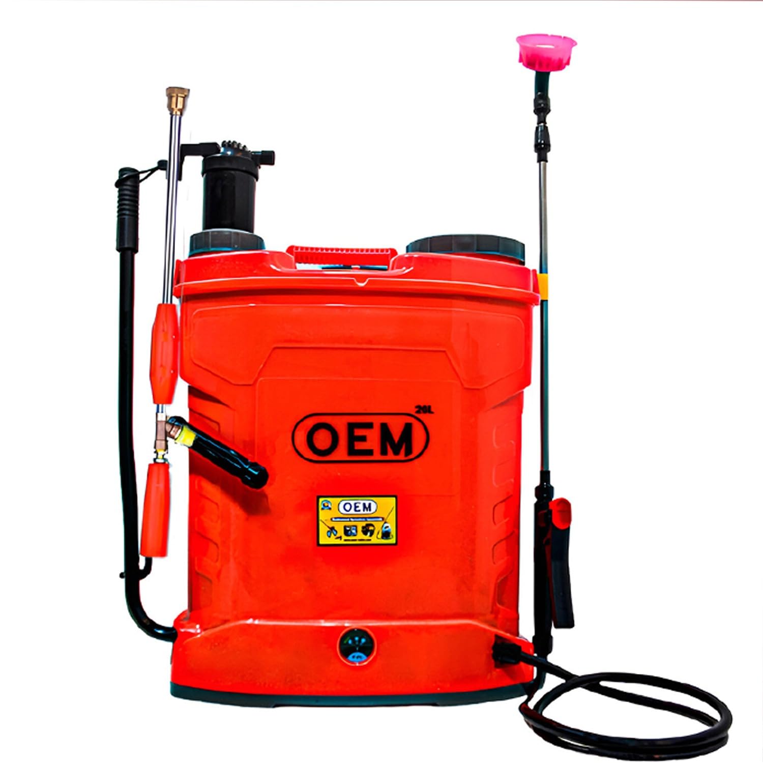 OEM 2in1 Battery and Manual Operated 12V12A 20L Agriculture knapsack Sprayer with Free Gun | Heavy Battery | Heavy Copper Motor for High Pressure (B0CK4W1WC7) Amazon Price History, Amazon Price Tracker