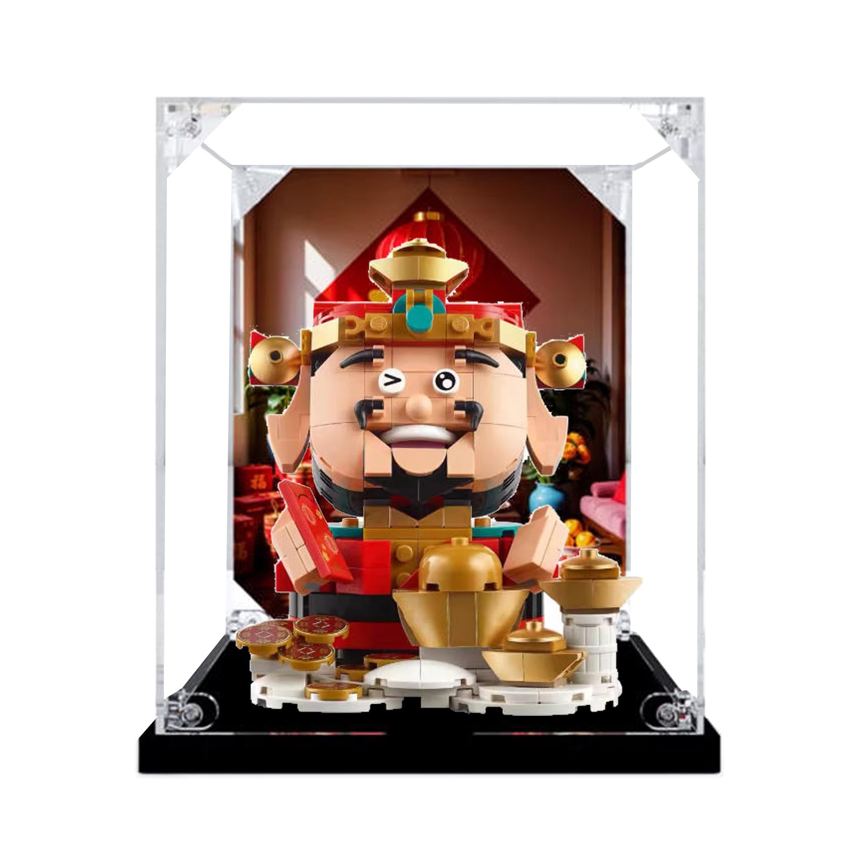 Amazon.co.jp: レゴ(LEGO)40864 富の神の置物 クリアボックス 収納
