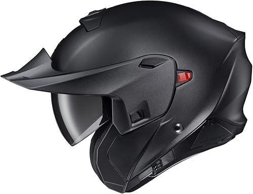 Miniatura 7 de ScorpionEXO GT930 Casco de Motocicleta Transformador de Cara Completa Abierto para Adultos Listo para Bluetooth Bolsillos para Altavoces DOT ECE PJ