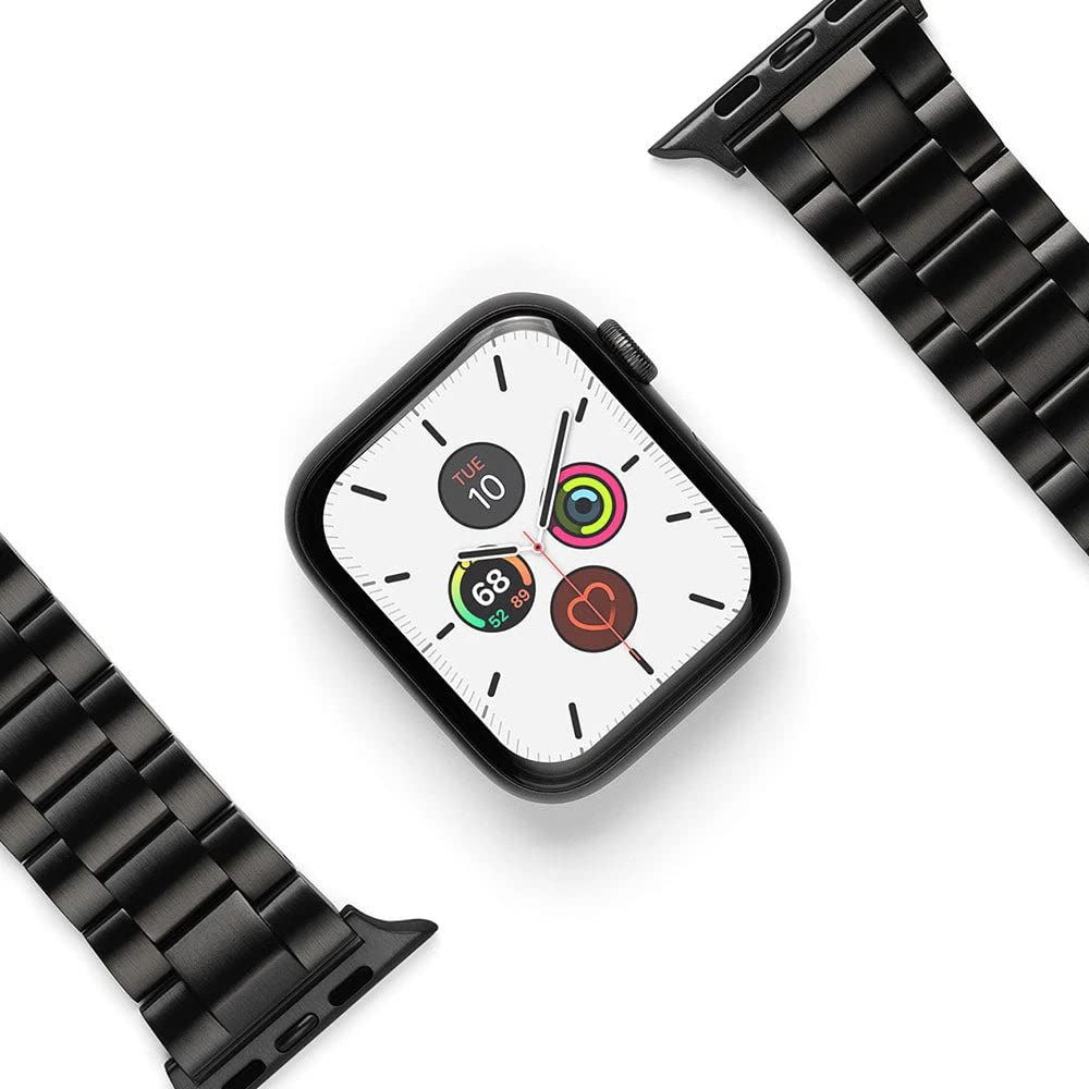 Ringke Apple Watchband 42 mm/44 mm, Metal One Stainless Steel, Black