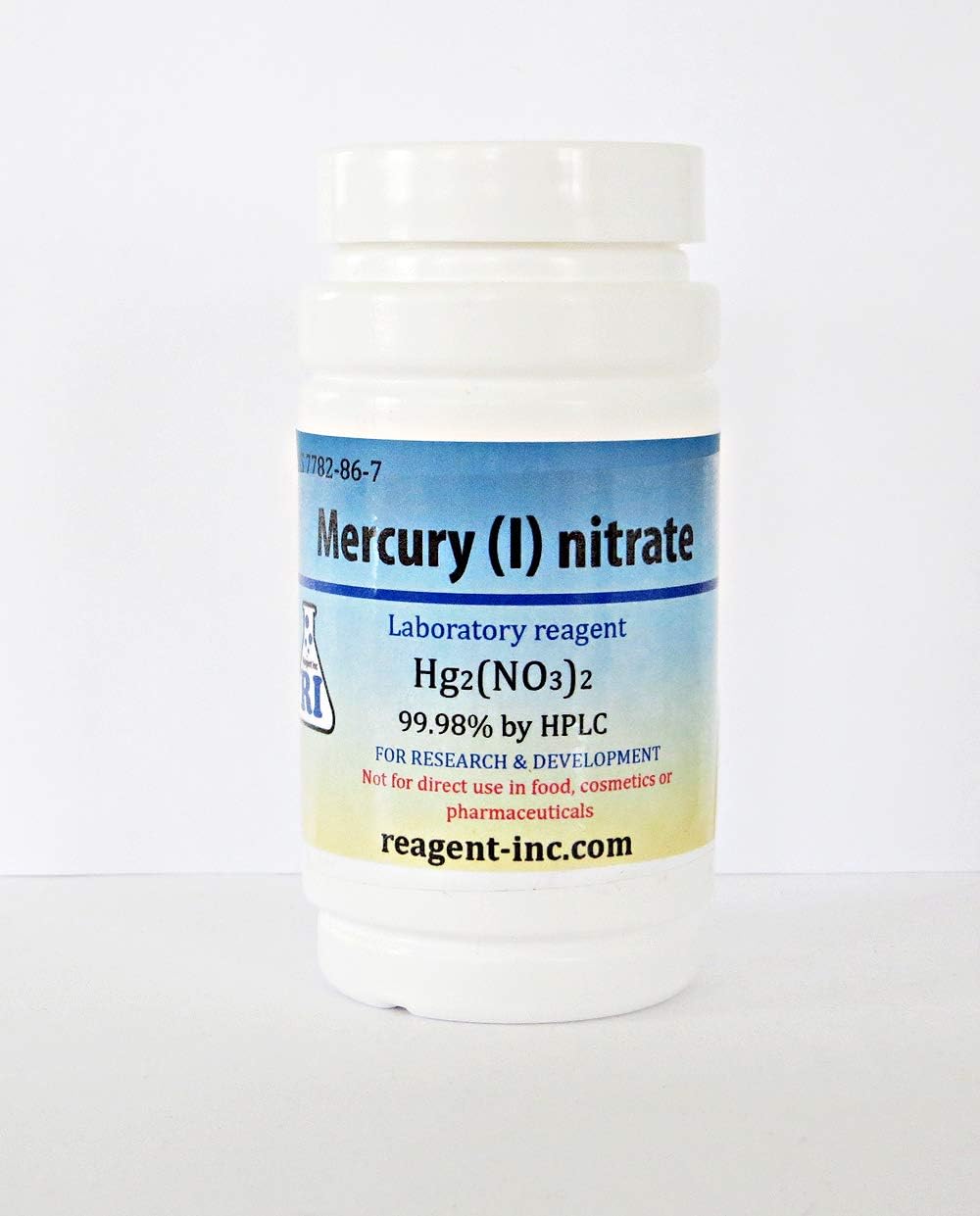 Mercury (I) Nitrate, 99.98%, Analytical Reagent (ACS), 25 g