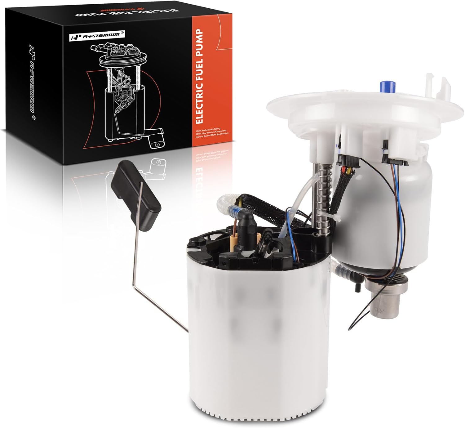 A-Premium Electric Fuel Pump Module Assembly with Sending Unit Compatible with Audi A4 2013-2016, A5 2013-2014, S4 2013-2016, RS5 2014-2015, 2.0L 3.0L 4.2L, Gas, Replace# 8K0919051AJ, 8K0919051AS