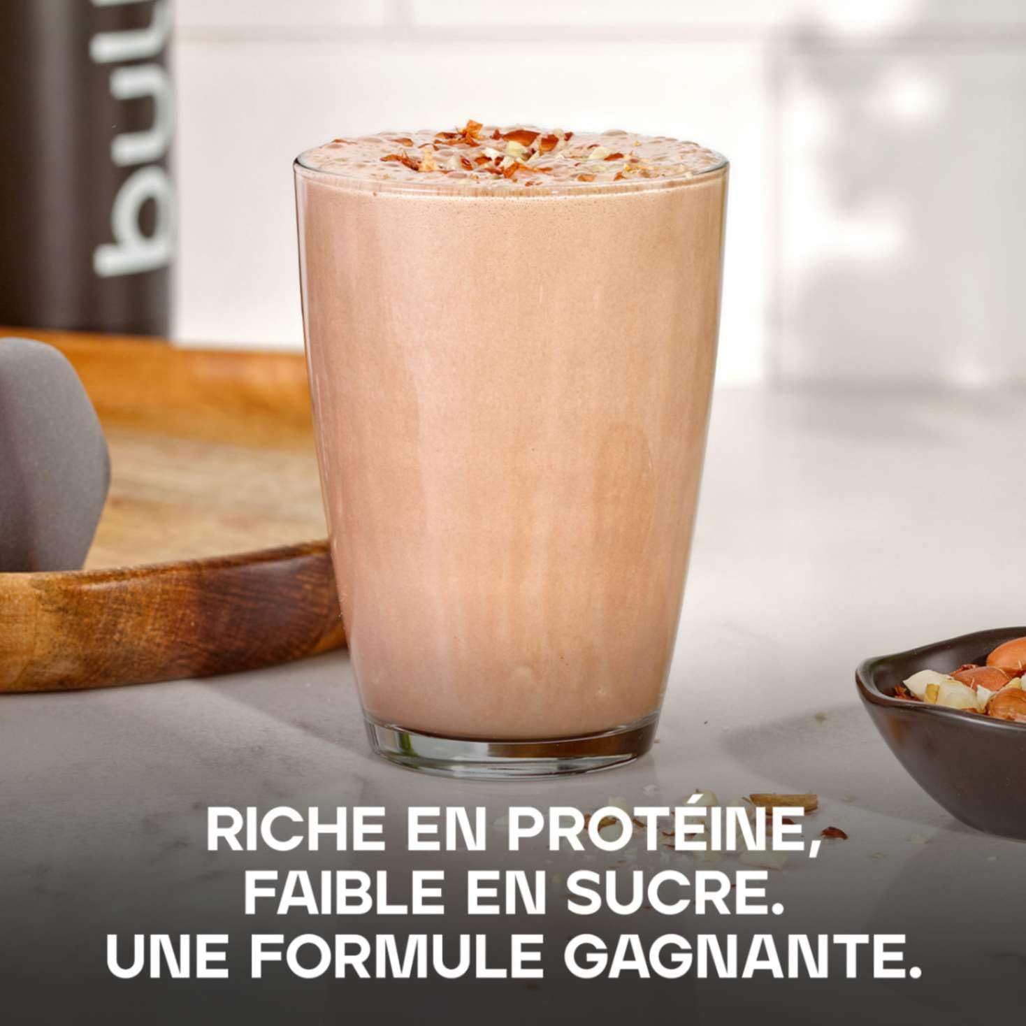 Protéine Whey En Poudre Bulk 1 Kg - Saveur Chocolat - Date 10/2025 - Neuf