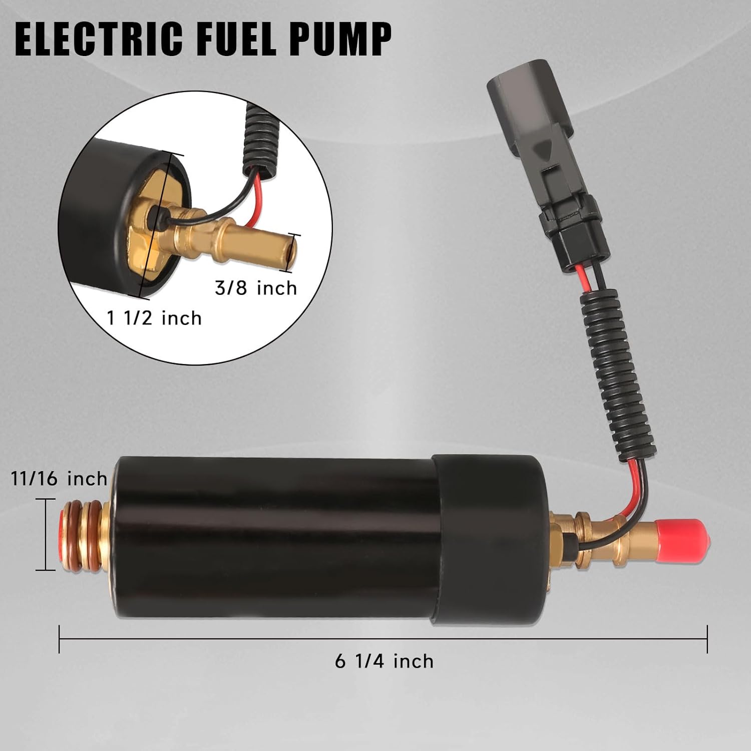 0439347 5004428 439347 Fuel Pump for Johnson Evinrude OMC BRP 75hp 90hp 100hp 115hp 135hp 150hp 175hp Outboards Engine 2000-2006
