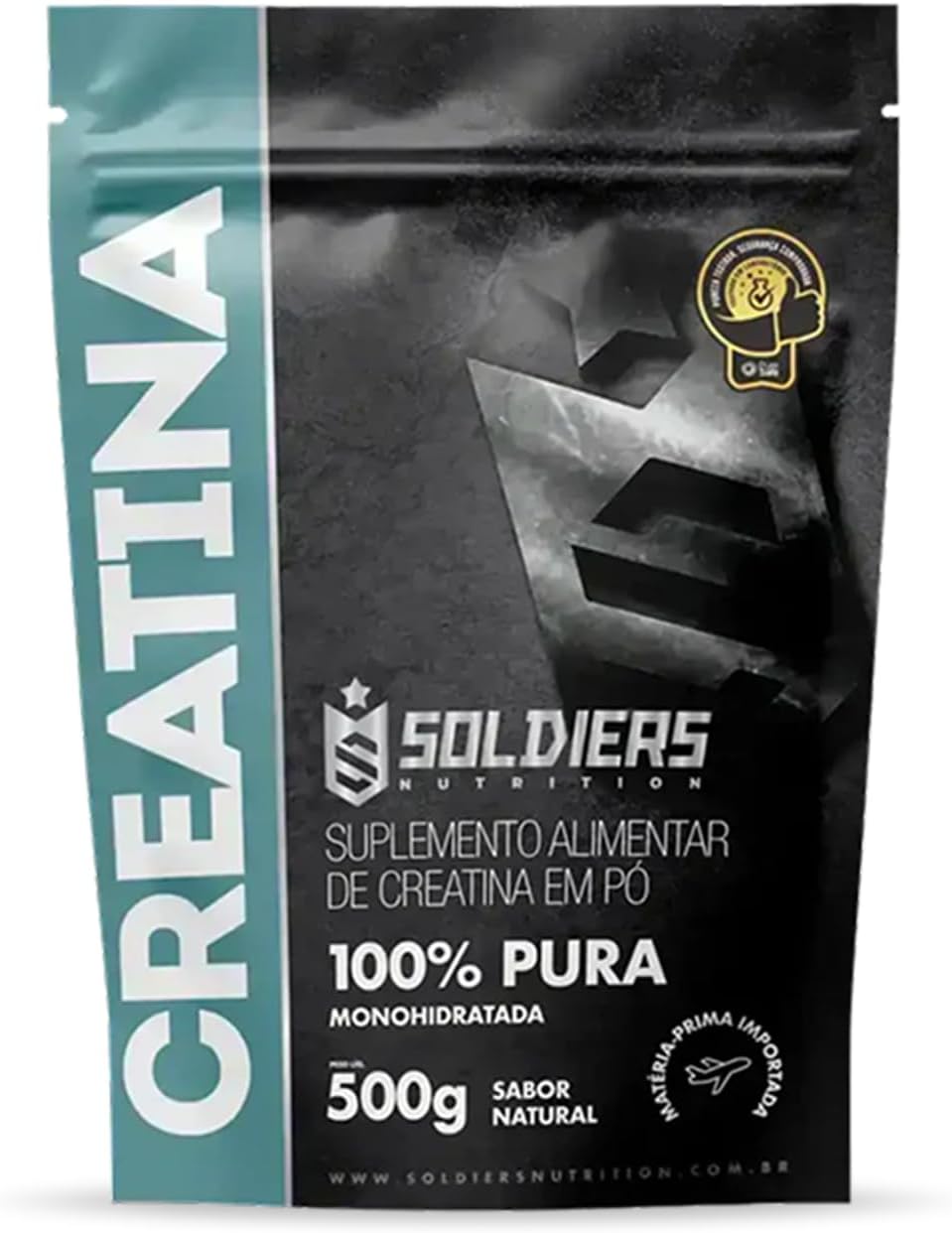 Soldiers Nutrition Creatina Monohidratada 500g