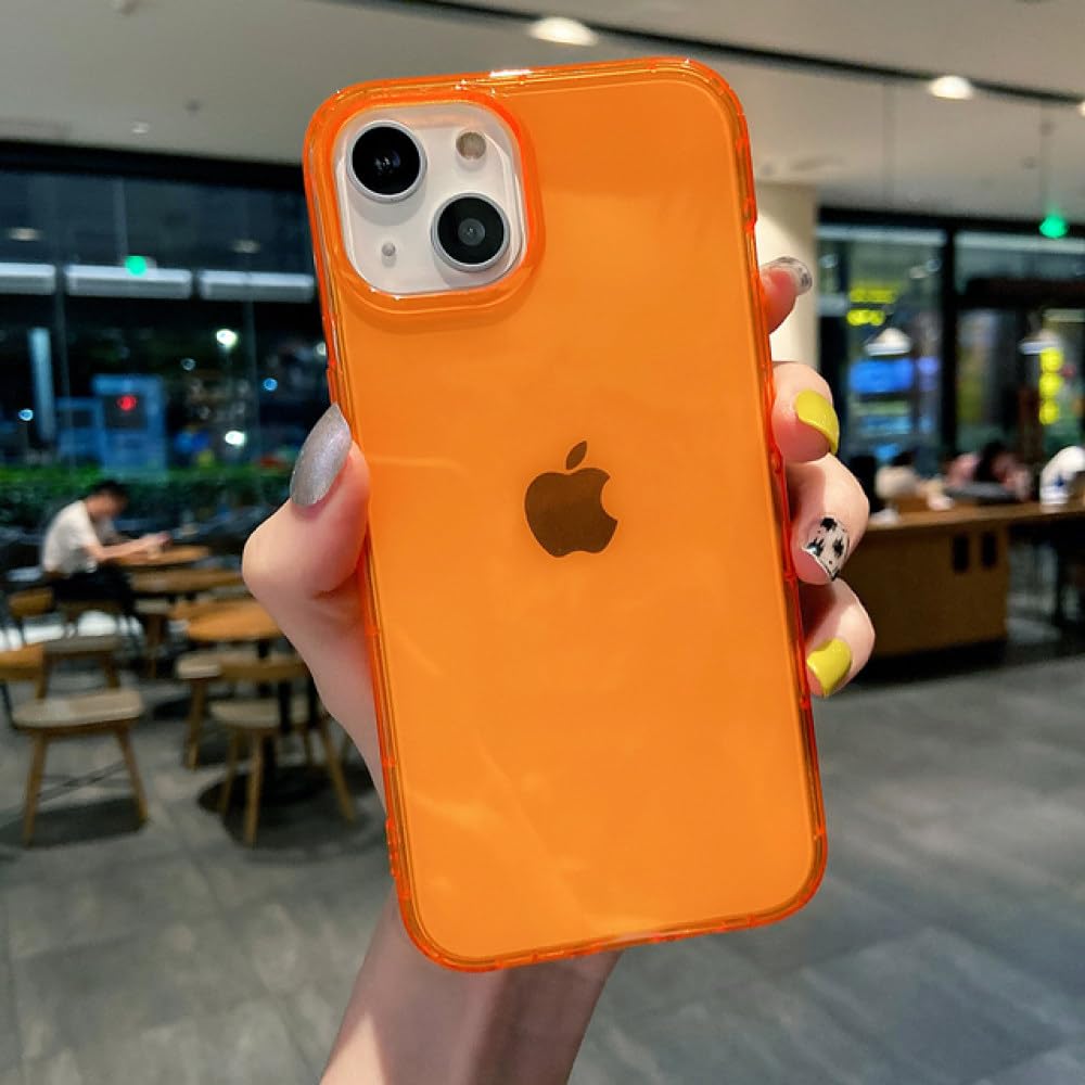 iPhone - UH Amazon.com: Neon Fluorescent Color Clear Phone Case for