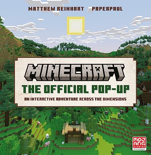 Official Minecraft Pop-Up: An Official Minecraft Pop-Up Book, Fully Illustrated With Interactive Elements – Perfect For Kids And Gamers, New For 2024
