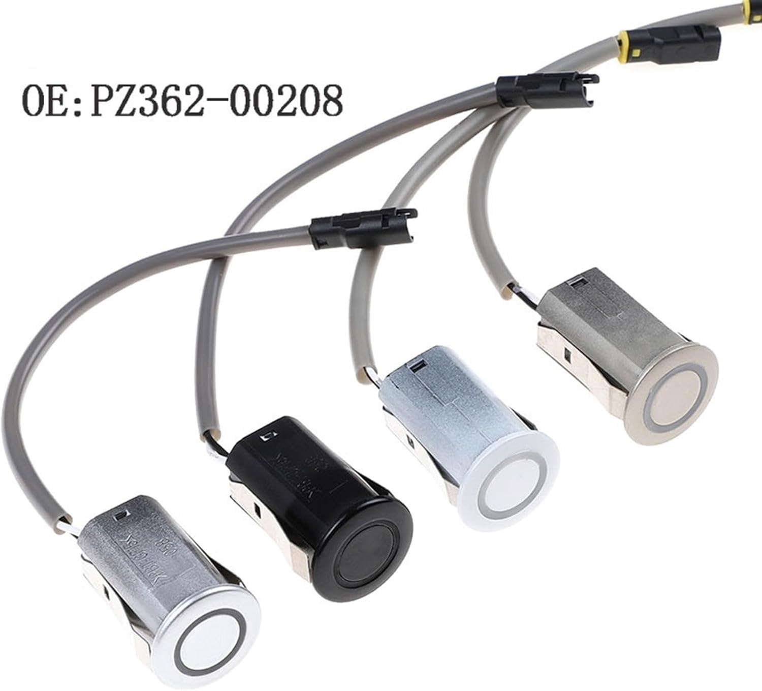 4 Color 1Pcs PDC Parking Sensor Car OEM PZ36200208 PZ362-00208 PZ362-00201 1883004110 188300-4110 188300-9060(Color:Black)