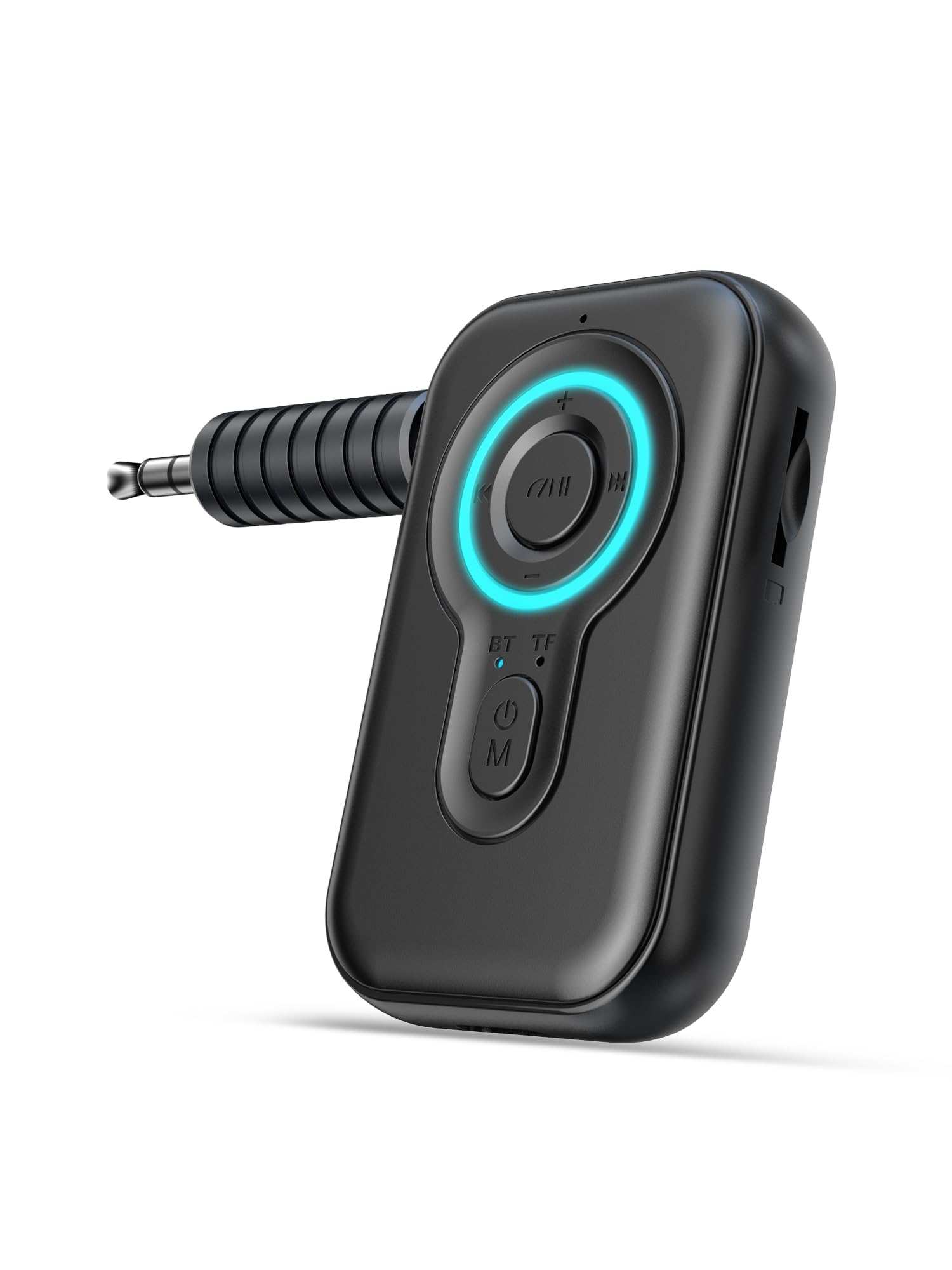 Bluetooth Receiver for Car, Upgraded 3 in 1 Bluetooth 5.4 Transmitter Receiver Mp3 Player, AUX Adapter for Car, TV, Headphones, Speakers, Hands-Free