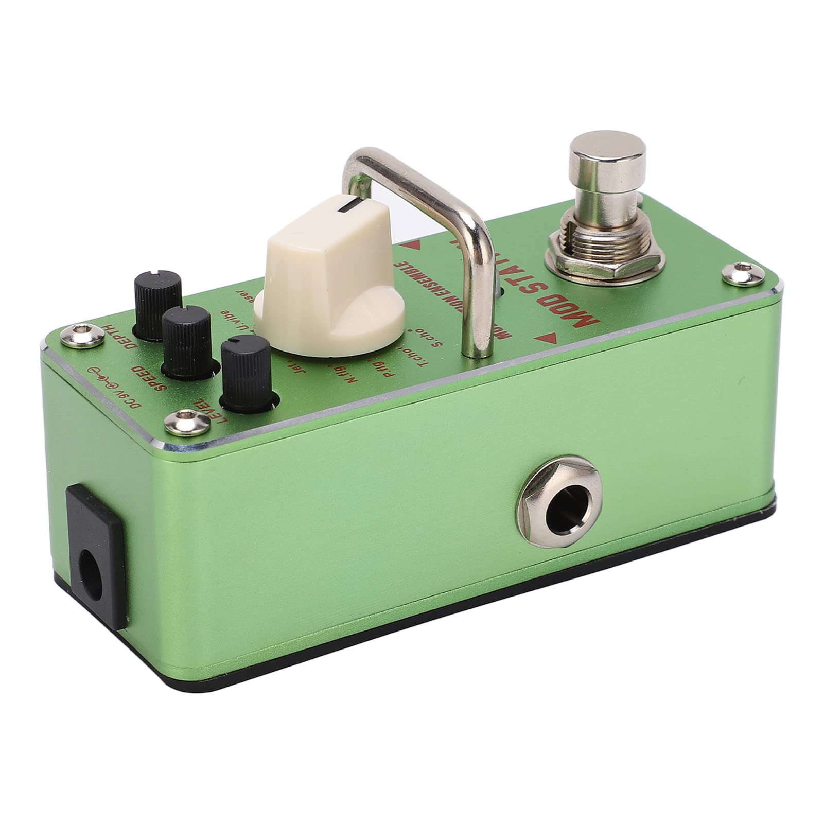 CHICIRIS Pedal de Efectos de Guitarra, Conjunto de Modulación de Metal para Guitarra Eléctrica, Diseño Liviano con Modos Phaser y Pitch Shifter para Músicos
