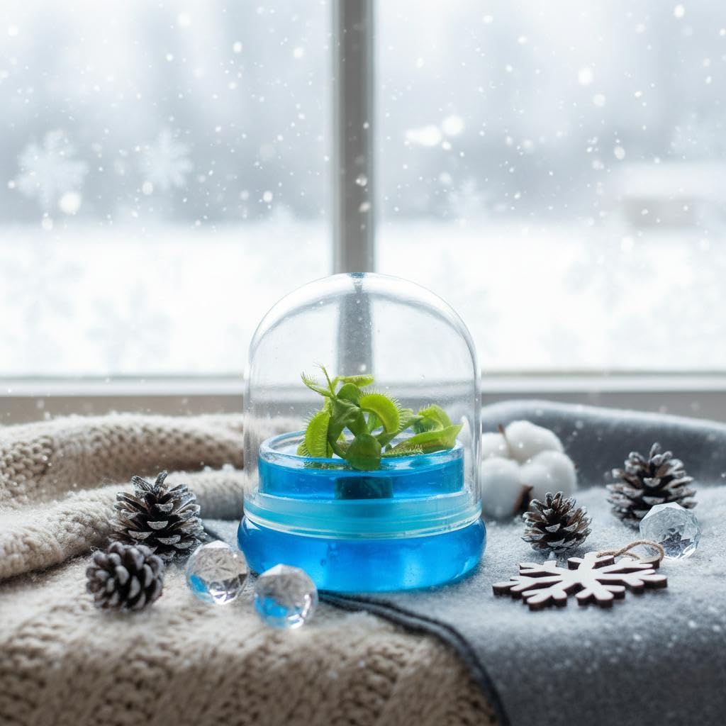 Amazon.com : BLOOMIFY Venus Flytrap Terrarium - Zero Care - 100