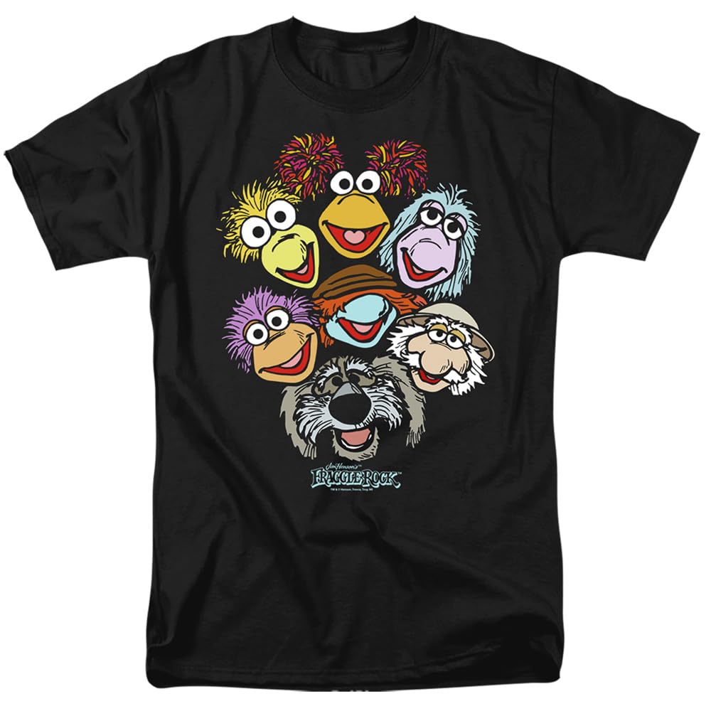 Jim Henson Fraggle Rock Fraggle Flock Unisex Adult T Shirt