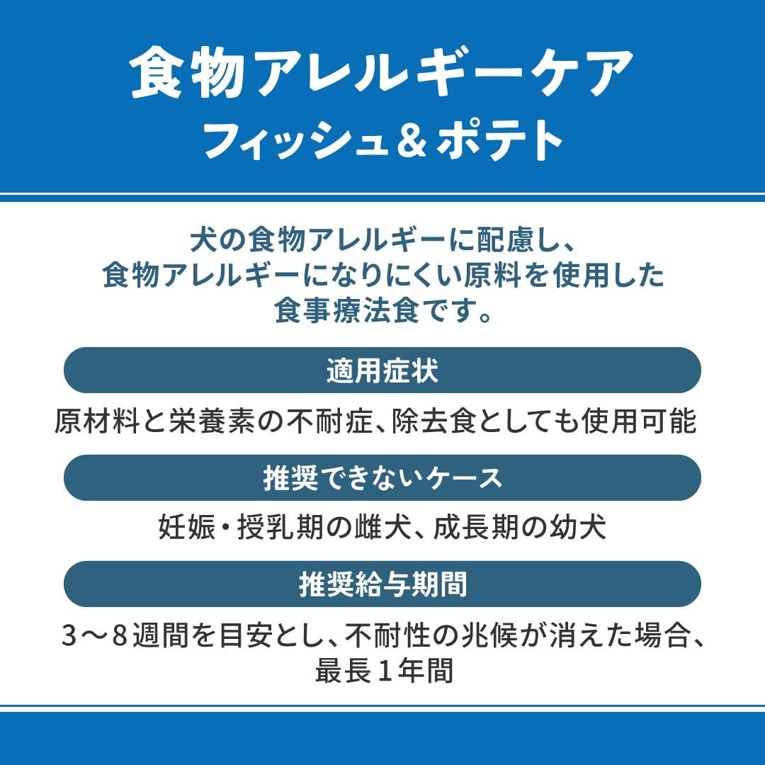 Amazon.co.jp: VetsWell(ベッツウェル) 犬用食事療法食 食物アレルギー