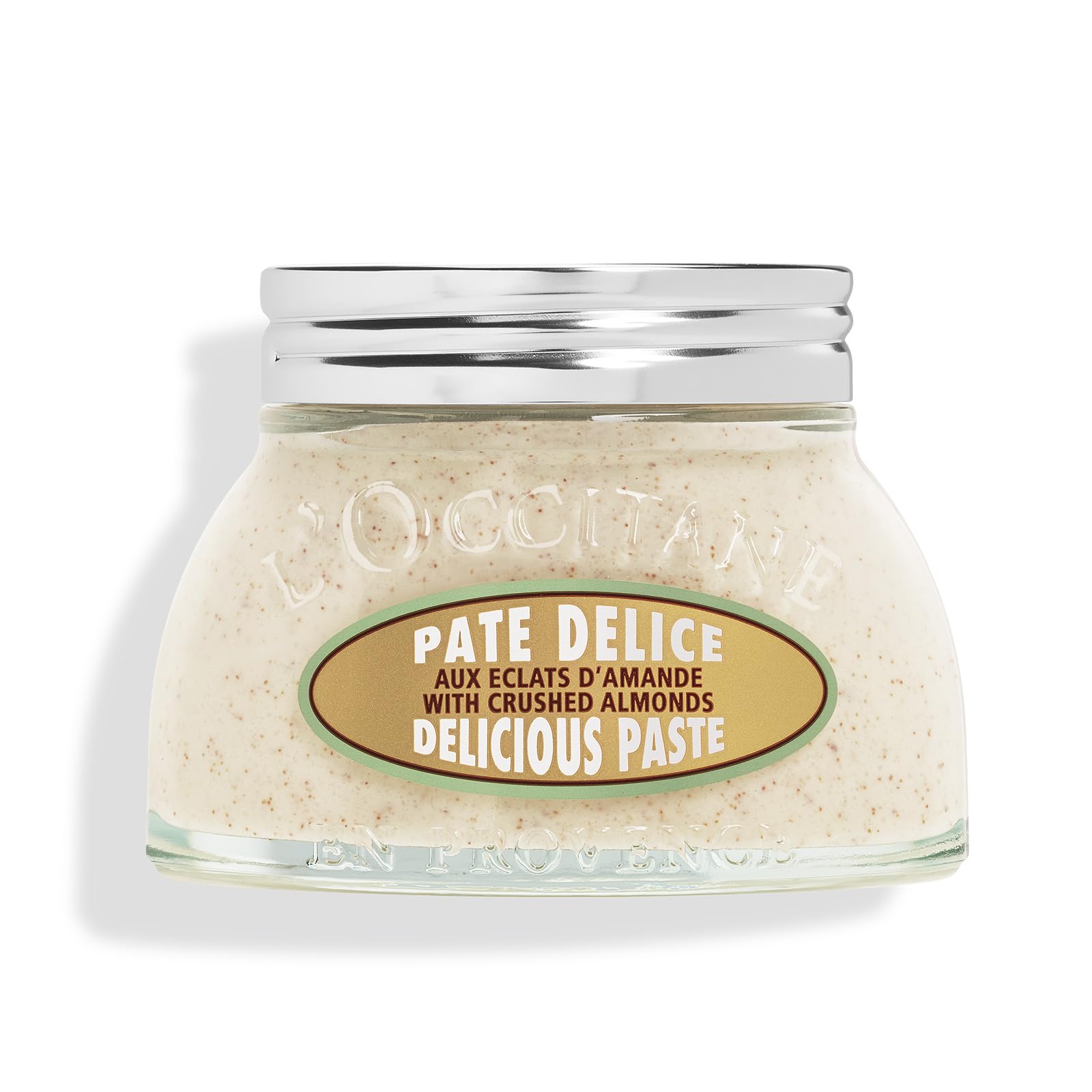 L'OCCITANE - Pâte Délice Gommage Corps Amande - 200 ml - Exfolie et nourrit - Fabriqué en France